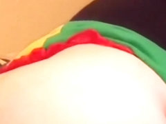 PAWG Sucks Cock, Gets Creamy Pussy Fucked From Behind With Ass In Air