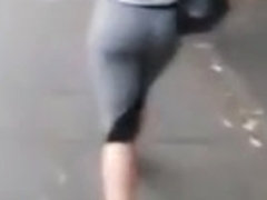 Badunkadonk big ass(Manchester uni) Nike leggings Candid
