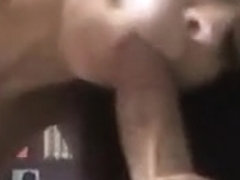 Dirty teen gets on all four