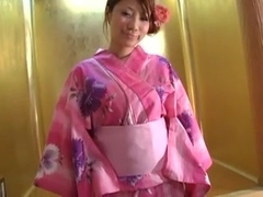 IWATA Yoko in KIMONO wear