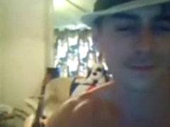 Musician sexy naked hat dance