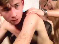 Shaved male pubic hair movietures gay An fuck-fest of sucking,
