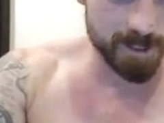 Toy in ass cum in face