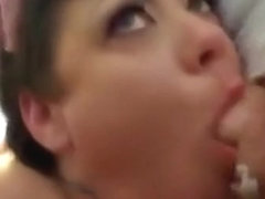 Brunette Teen Blowjob And Cumshot