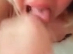 Big jock in my wife’s pretty face