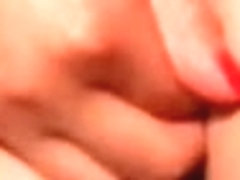 3 and more red nails orgasm