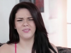 Little Latina wants to make it in porn