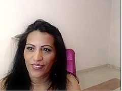 Indian housewife is masturbating like a web camera angel