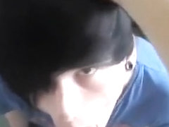 Exotic male in crazy blowjob, amateur homo porn movie