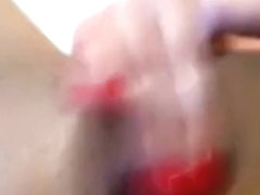 Karrinax rubs her pussy