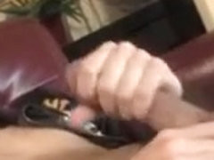 Guy masturbating (2)