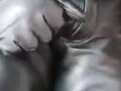 Hein Gericke leather panties rubbing