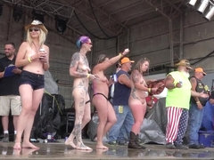 Huge Amateur Wet T Contest At Abate Of Iowa 2016 - NebraskaCoeds