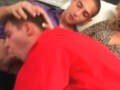 Foreplay with bisexuals in crazy party