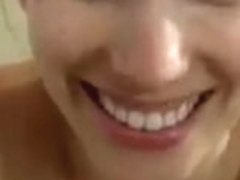 She rides a sybian and sucks you pov