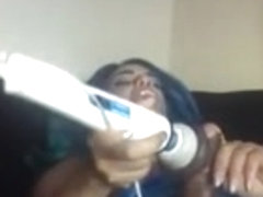 Sasha cum twice in  show