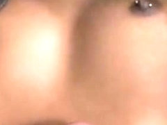 Mouthgagged Ebony Sub Being Flagellated