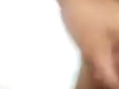 Asian transgirl cums while getting fuck.