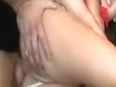 Cock in all of her holes