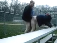 Rainy day at the ball park