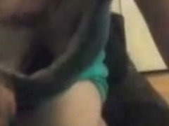 Squirts on jock then sucks it up