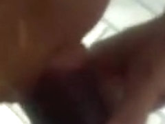 Hot white chick sucks my black rod in amateur porn