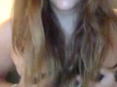 FAMME BELLE POITRINE CHEVEUX LONG SWEBCAM