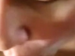 Amateur Hot Wife Blowjob and Facial