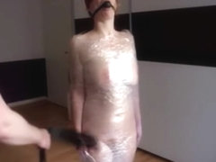 Wrapped and tit punish