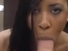 Sexy amateur ebony fucked by pawn man for a golf clubs