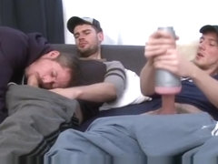 Big cock gay oral sex with cum eating