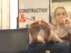 Teen Soles at the Airport