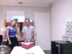BFFS - Strip Pong Game Turns Into Orgy At College