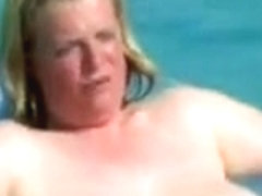 bbw mature swimming pool