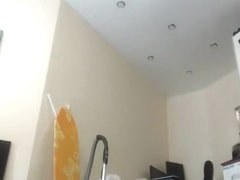 SpicyRita squats with a barbell