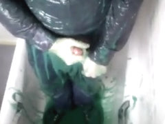 Green gunge...