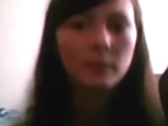 Cutie having fun with her boyfriend in front of webcam