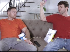 DaughterSwap - Two Teens Fucking Each Others Dads After Workout