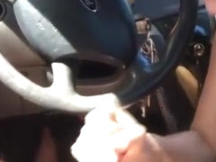 Cum in car in slow motion