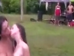 Real college students host outdoor orgy