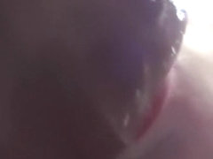 Lusty Zoey chokes on a massive boner