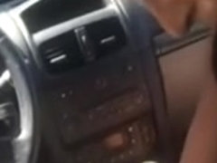 superbe pipe dans la voiture