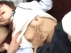 Amazing Japanese girl in Incredible Blowjob, Public JAV scene