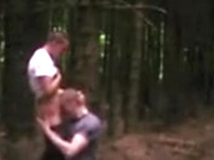 Sucking cocks in woods again