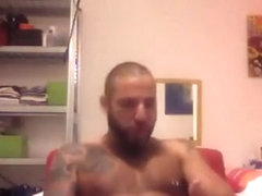 jerking off & sniffing