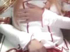 Cosplaying girl Japanese CD