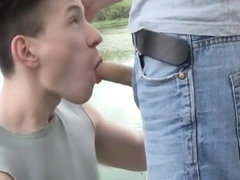 Muscle daddy anal sex and facial