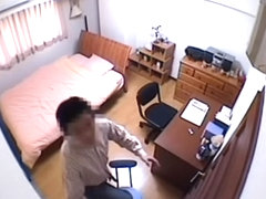Skinny Asian rides for semen in spy cam Japanese sex video