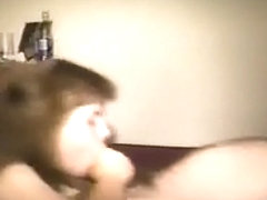 Corpulent ex sucks like a pro