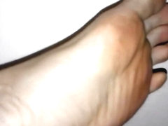 Sweat Boy Socks and Feet 3 Day Used Very Good Smell - Size 12